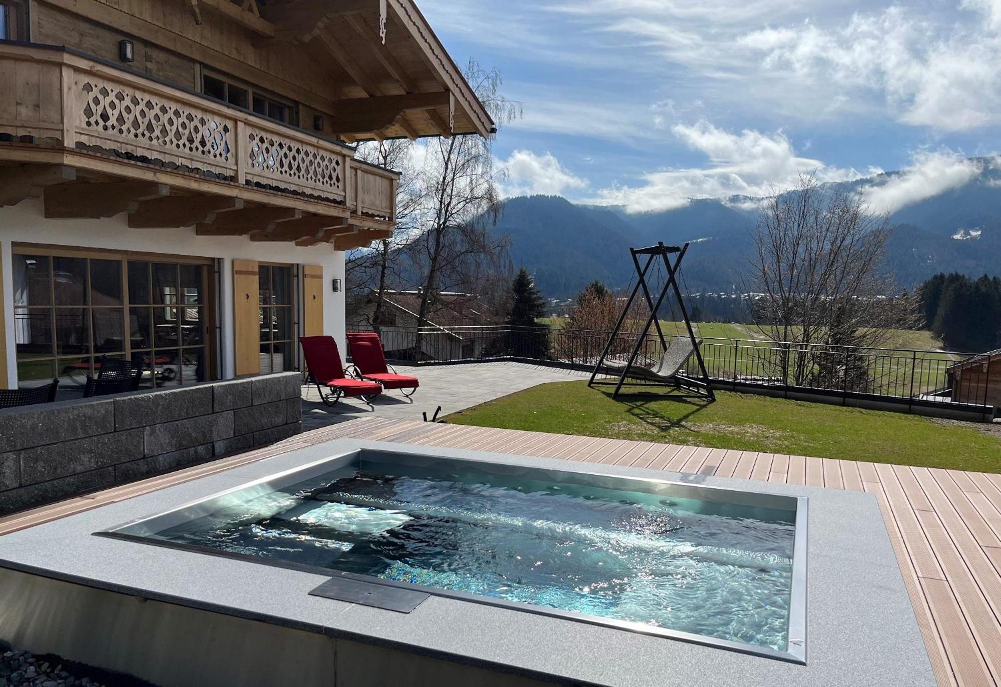 Chalet am Wetterkreuz Reit im Winkl Exterior foto
